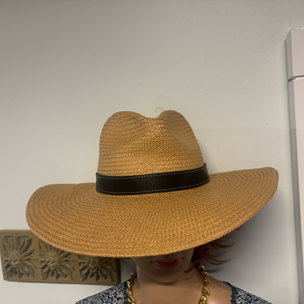 ❤️Madewell Paper Panama Hat- Small/Medium - Picture 2 of 5